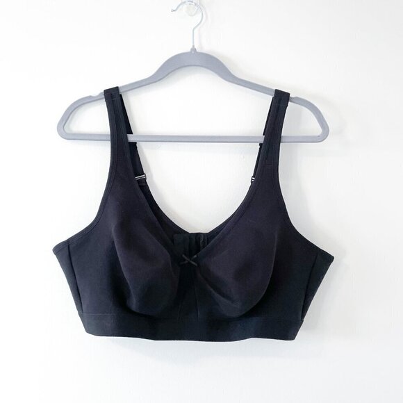 🐈Fruit of the Loom Fit for Me Plus Size Beyond Soft Wireless Cotton Bra 46C - Picture 5 of 12